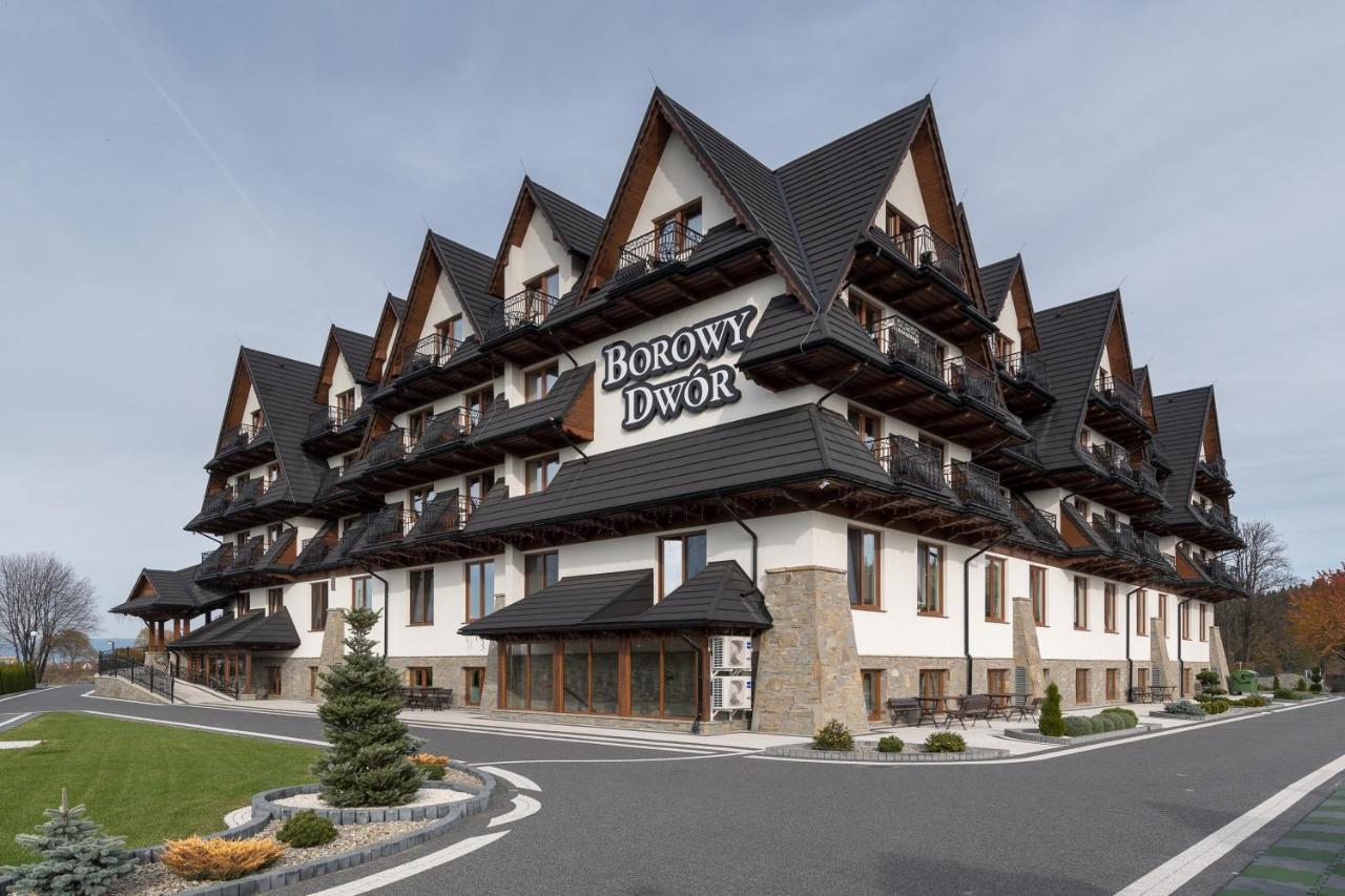 Borowy Dwor- Biznes, Spa & Fun Bed & Breakfast Szaflary Dış mekan fotoğraf