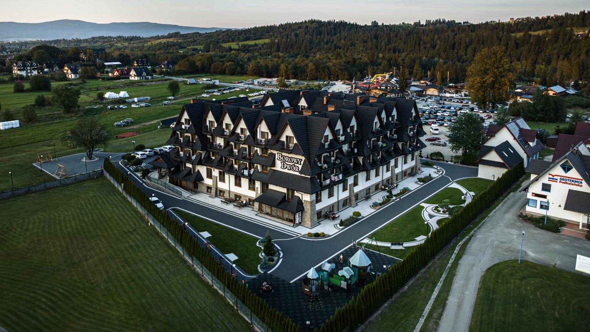 Borowy Dwor- Biznes, Spa & Fun Szaflary Dış mekan fotoğraf